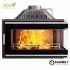 Каминная топка KAW-MET W16 PB (13.5 kW) ECO с правым боковым стеклом купить